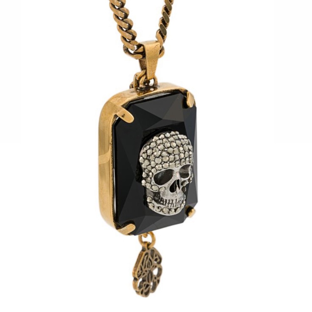 Alexander McQueen Skull Pendant Necklace